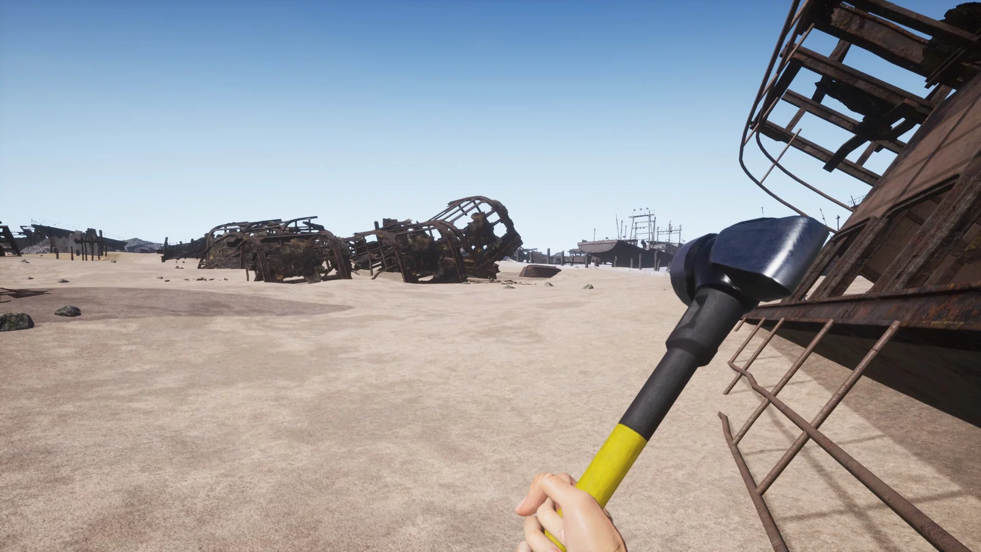 Изображение игры: Ship Graveyard Simulator: Prologue