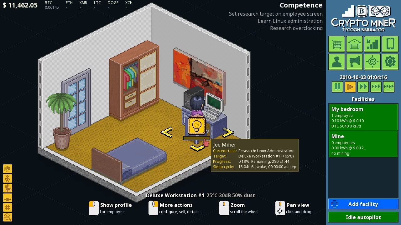 Изображение игры: Crypto Miner Tycoon Simulator