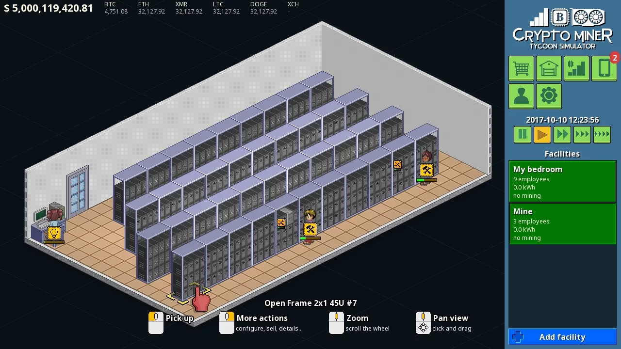Изображение игры: Crypto Miner Tycoon Simulator