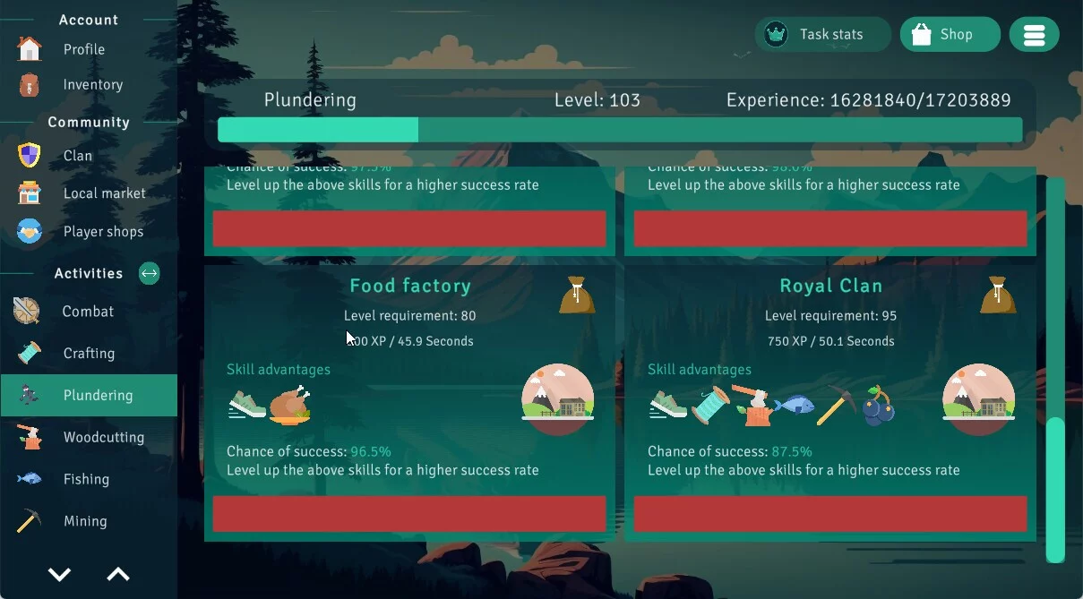 Изображение игры: Idle Clans