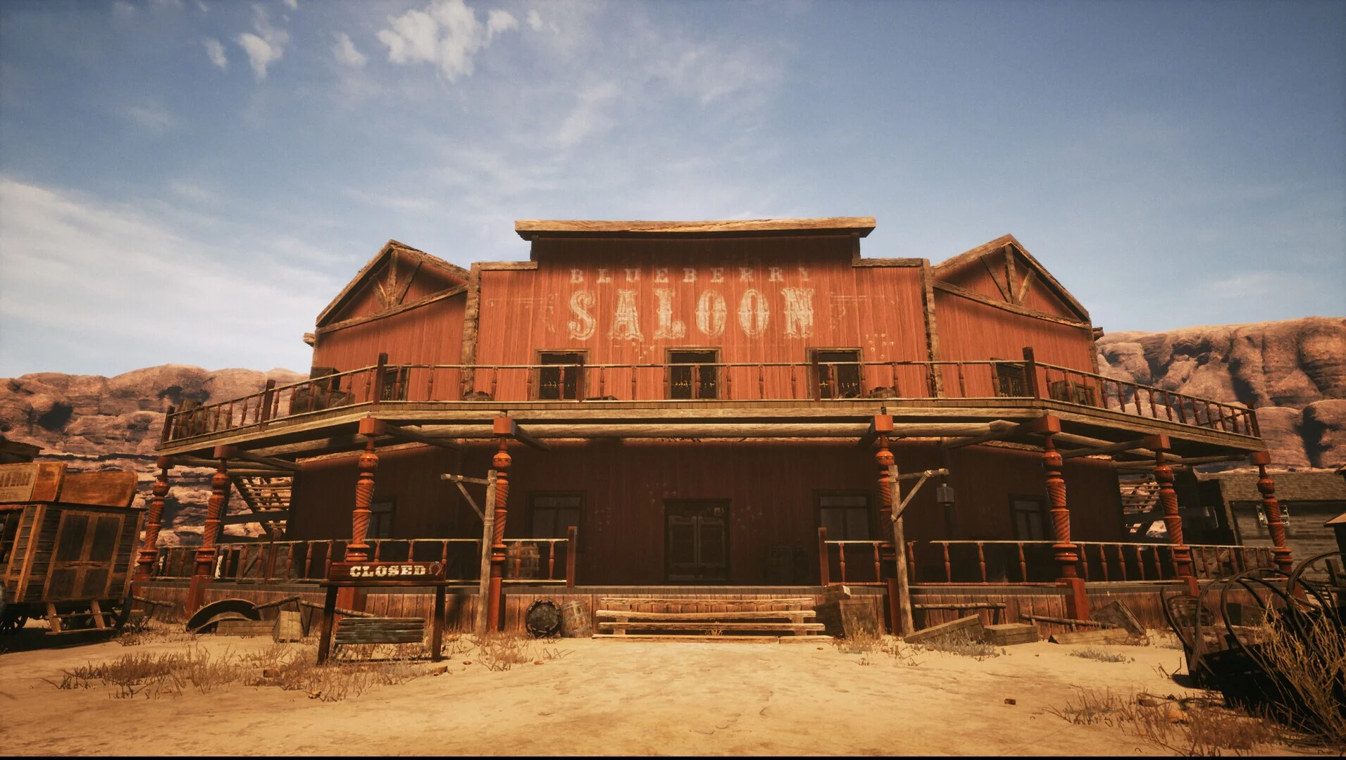 Изображение игры: Saloon Simulator: Prologue