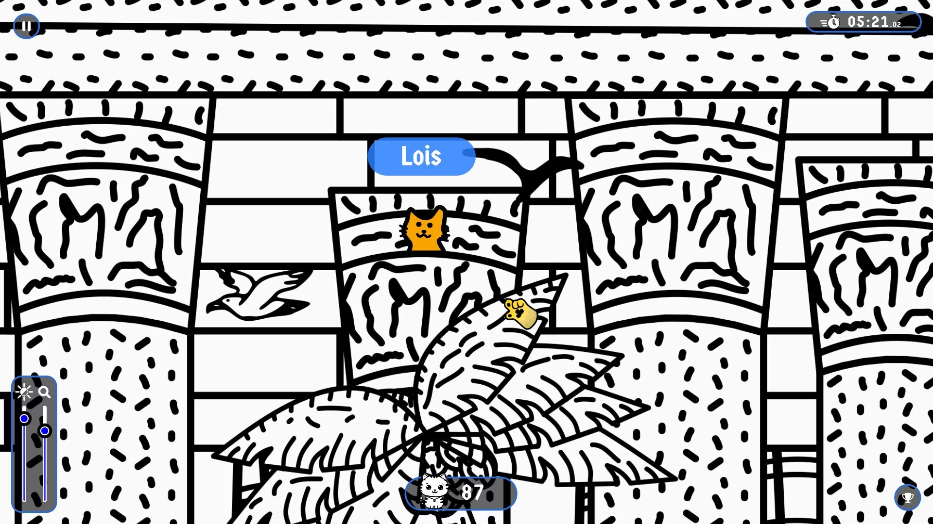 Изображение игры: 101 Cats Hidden in Rome