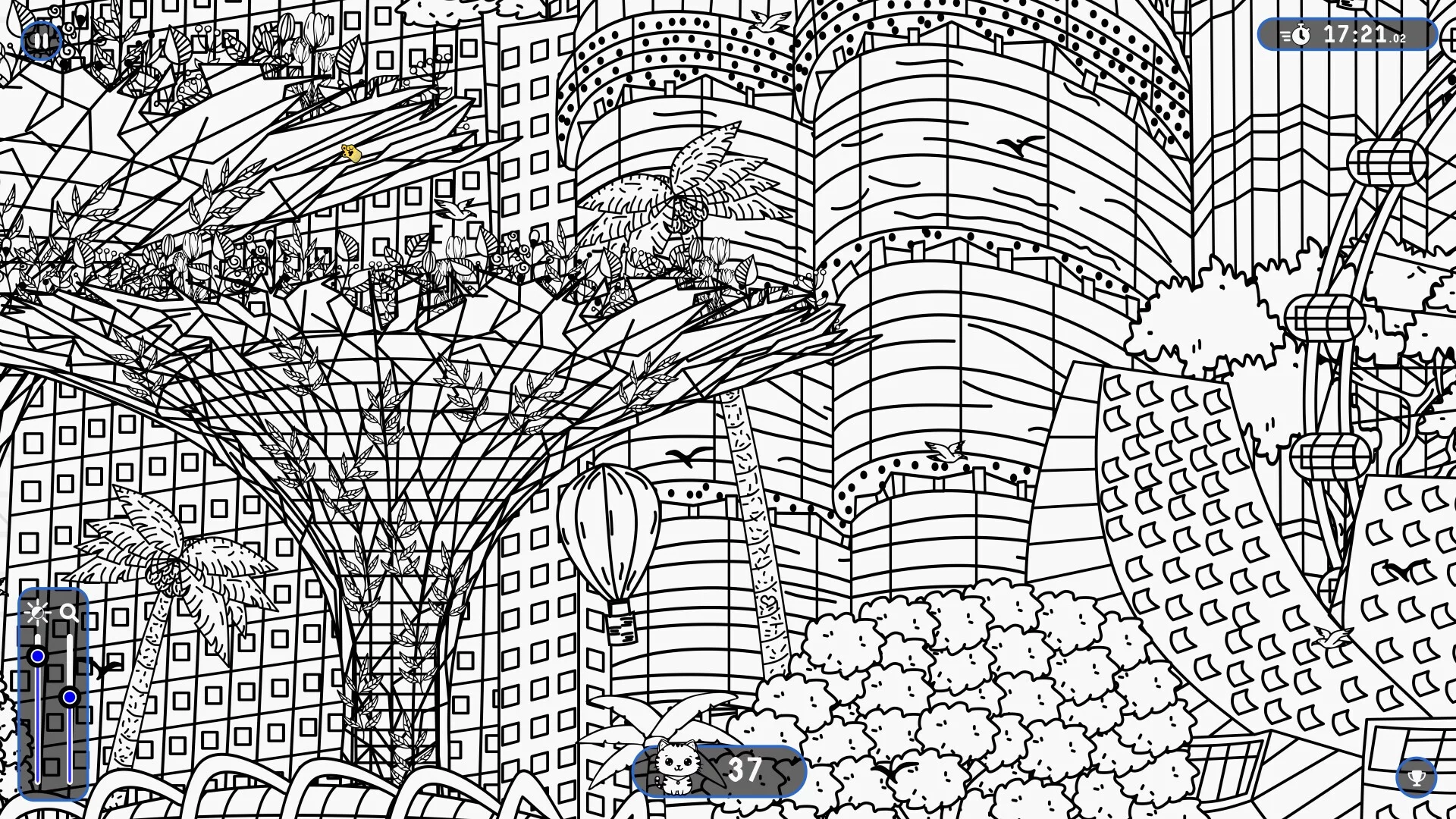 Изображение игры: 101 Cats Hidden in Singapore