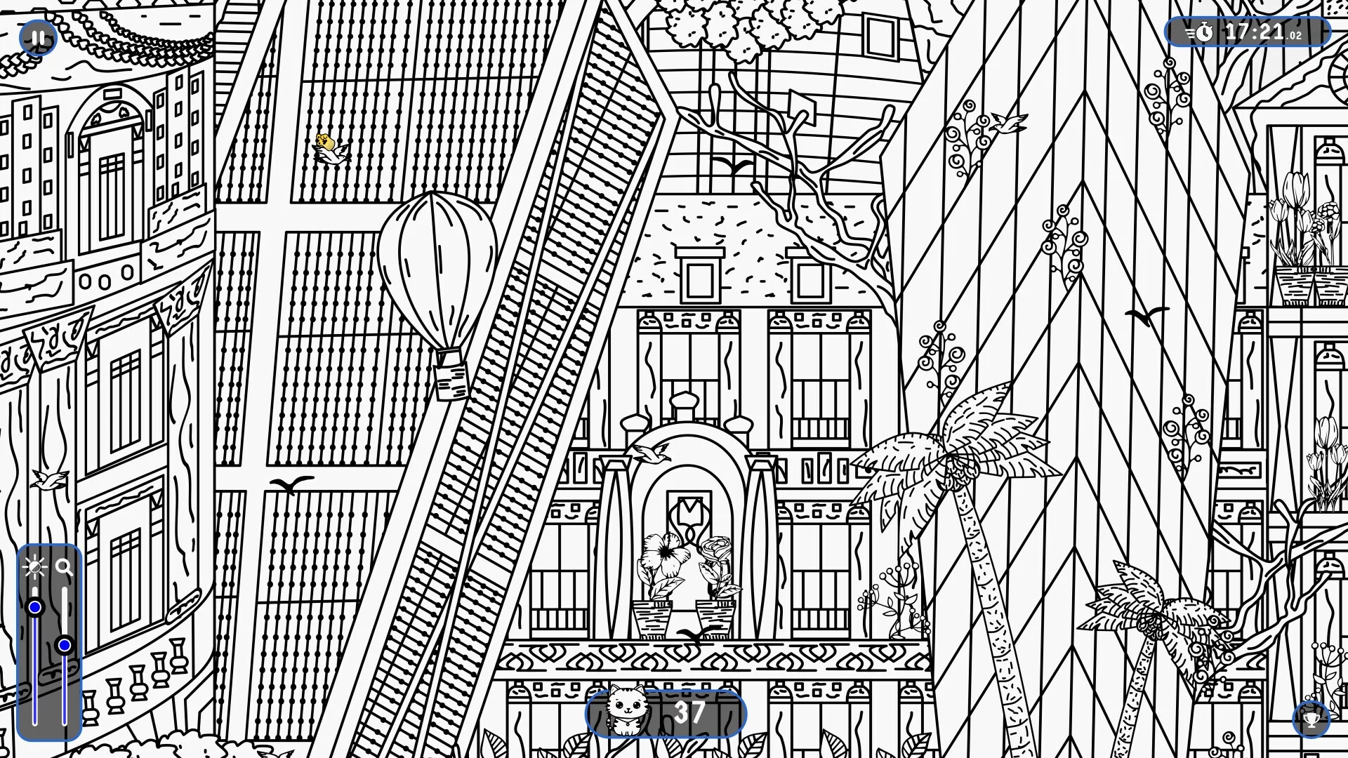 Изображение игры: 101 Cats Hidden in Madrid