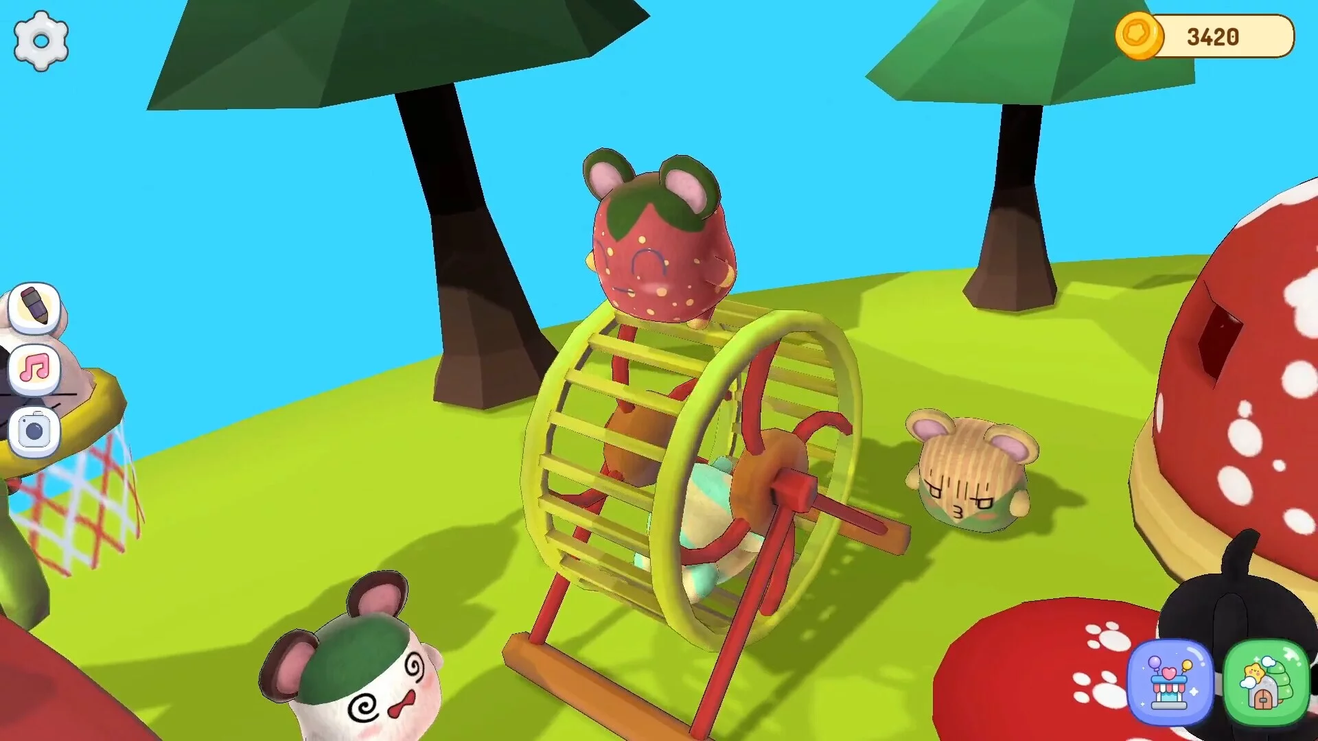 Изображение игры: Hamster Funland