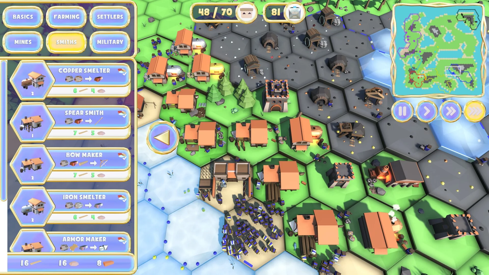 Изображение игры: Settle and Battle: New Empires