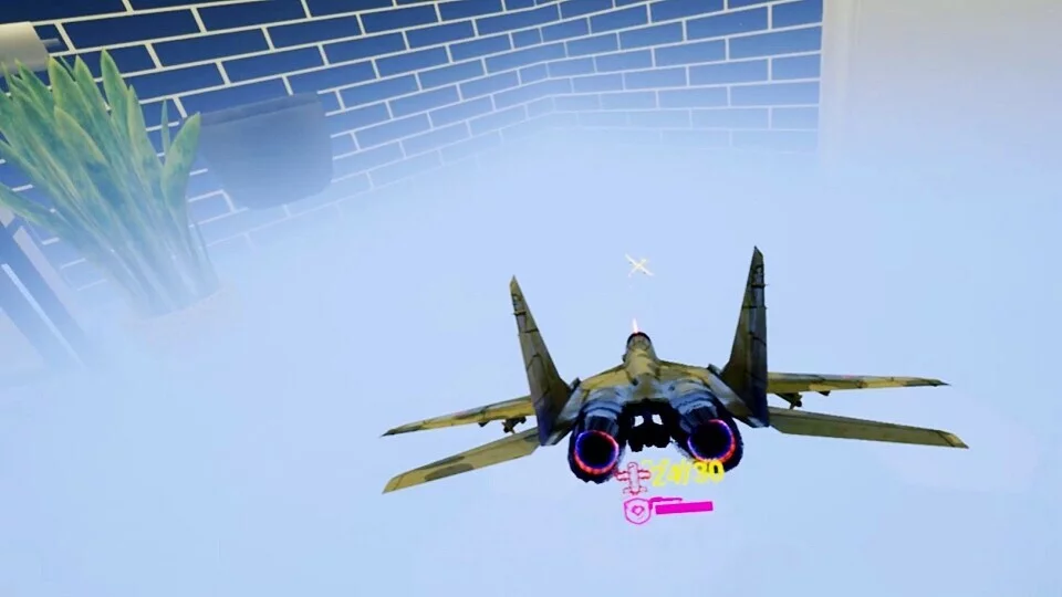 Изображение игры: Re shrinking conflict: VR indoor air battle