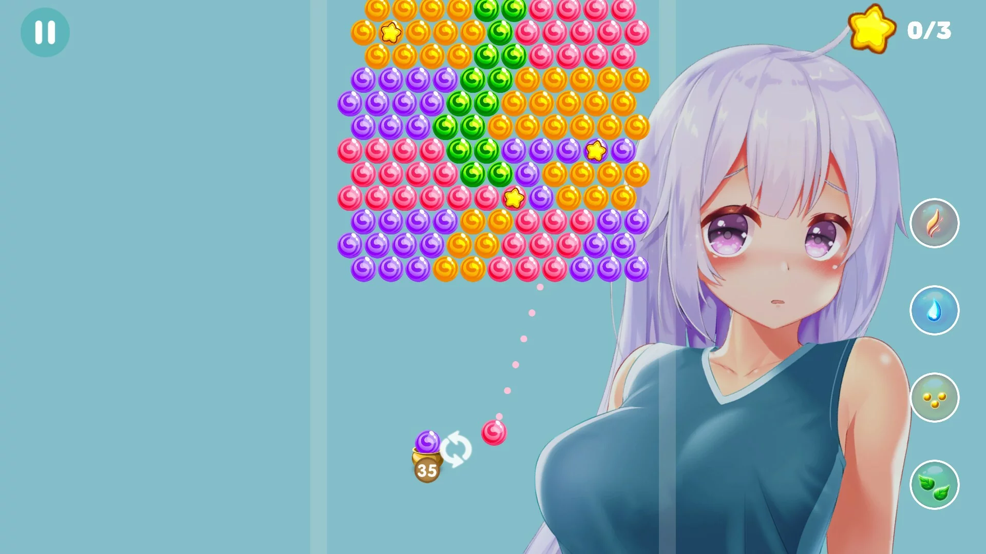 Изображение игры: Bubble Girl