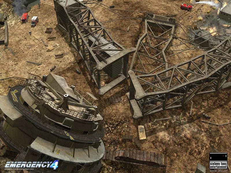 Изображение игры: Emergency 4: Global Fighters for Life