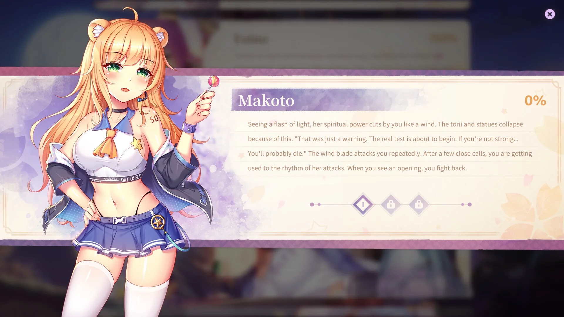 Изображение игры: Sakura Hime 2