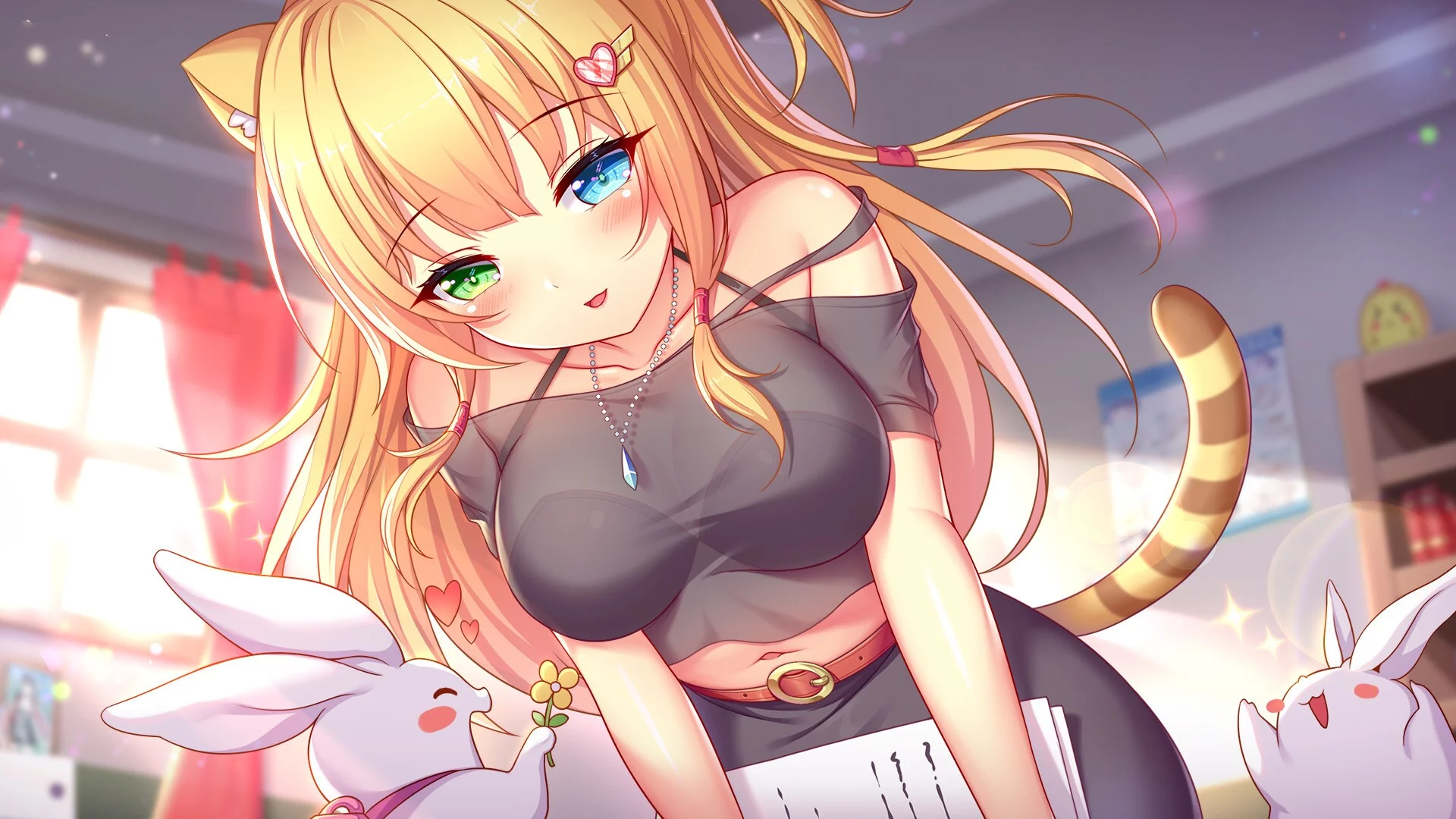 Изображение игры: Sakura Hime 2