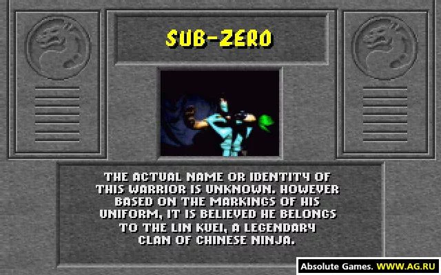 Изображение игры: Mortal Kombat (1993)