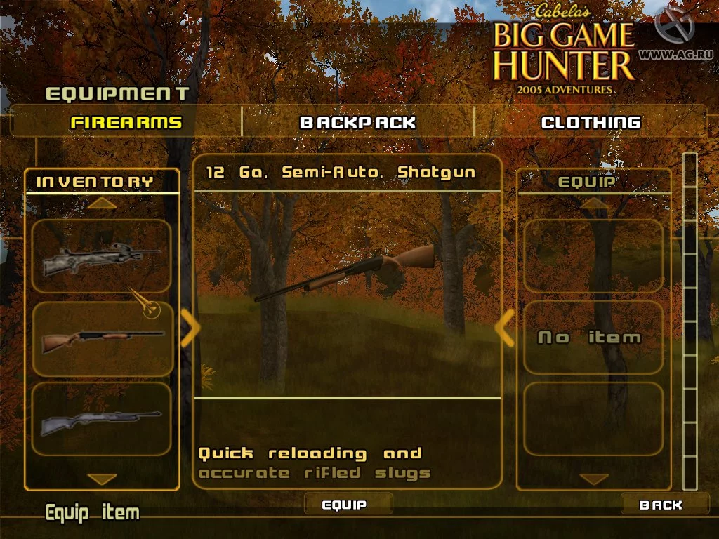 Изображение игры: Cabela's Big Game Hunter 2005 Adventures