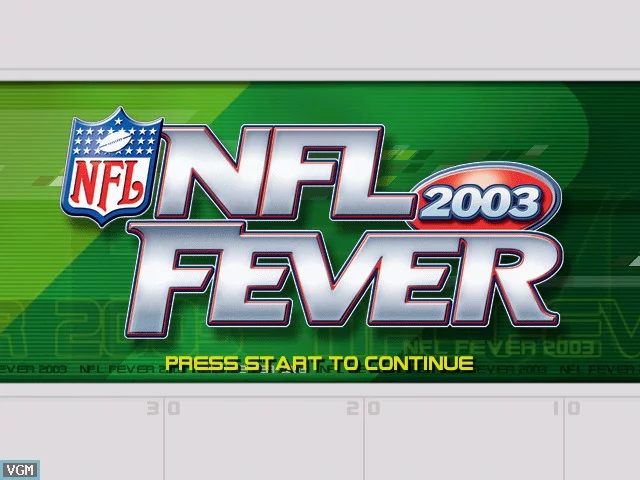 Изображение игры: NFL Fever 2003