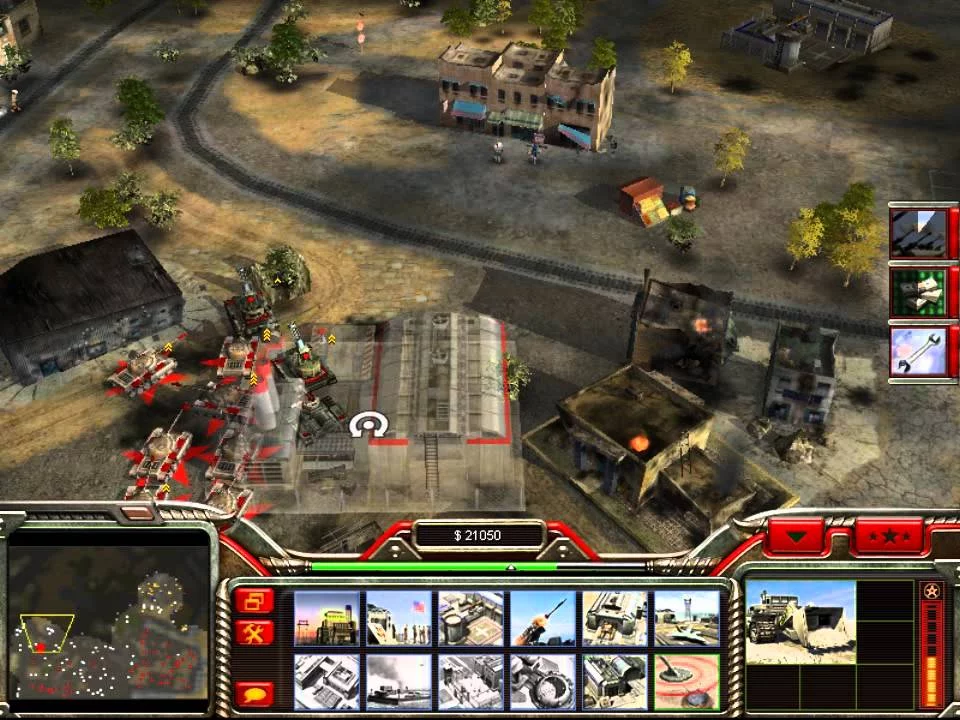 Изображение игры: Command and Conquer: Generals Reloaded Fire