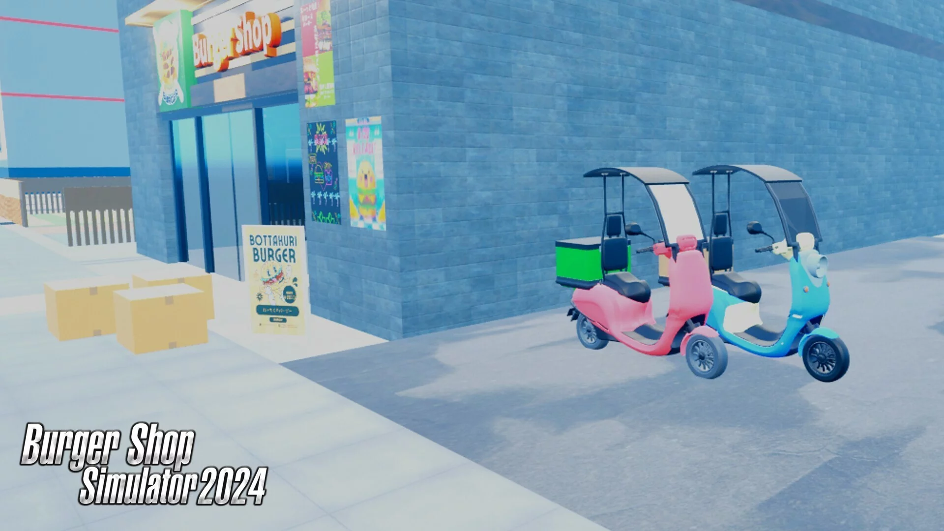 Изображение игры: Burger Shop Simulator 2024
