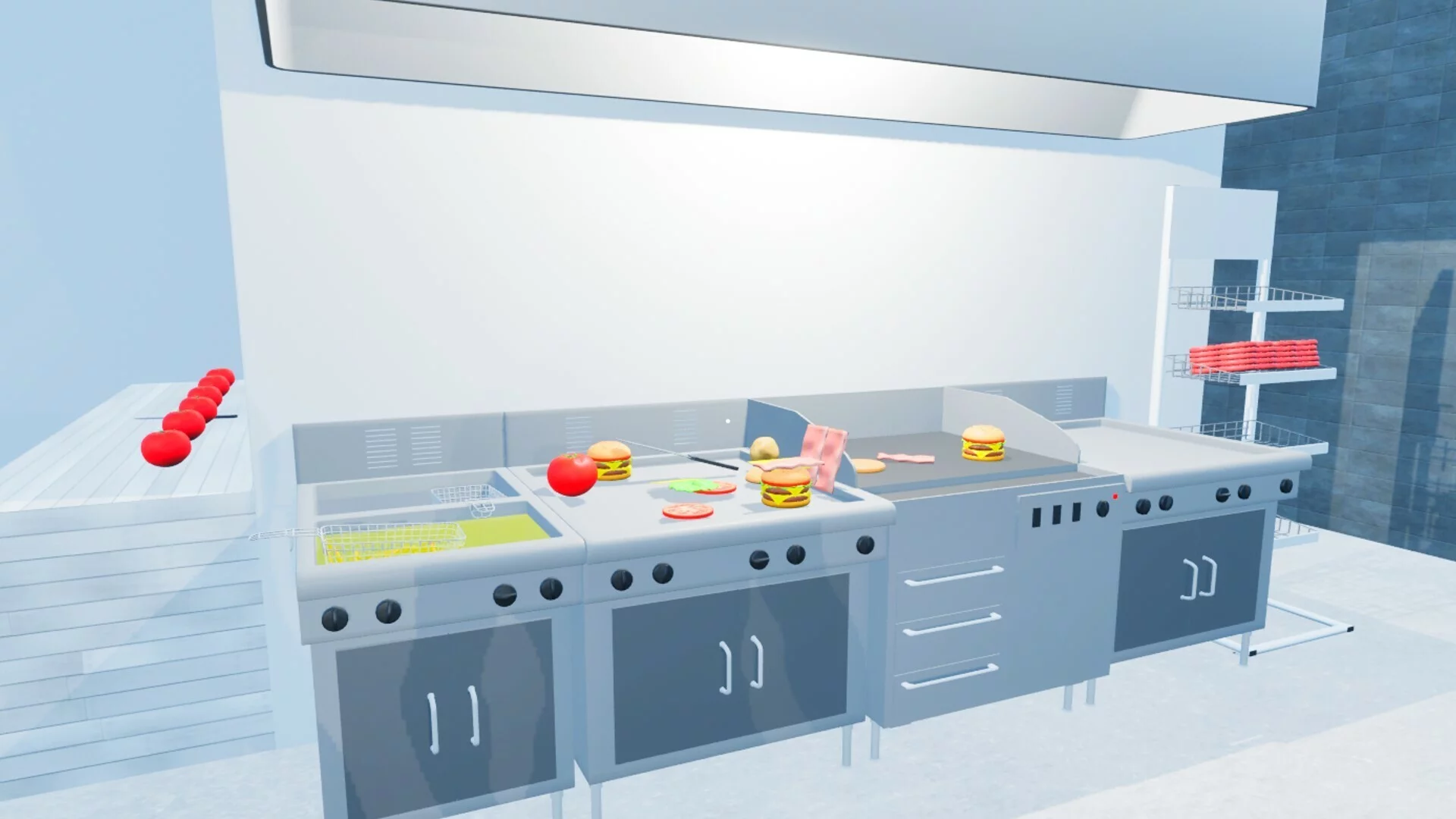 Изображение игры: Burger Shop Simulator 2024