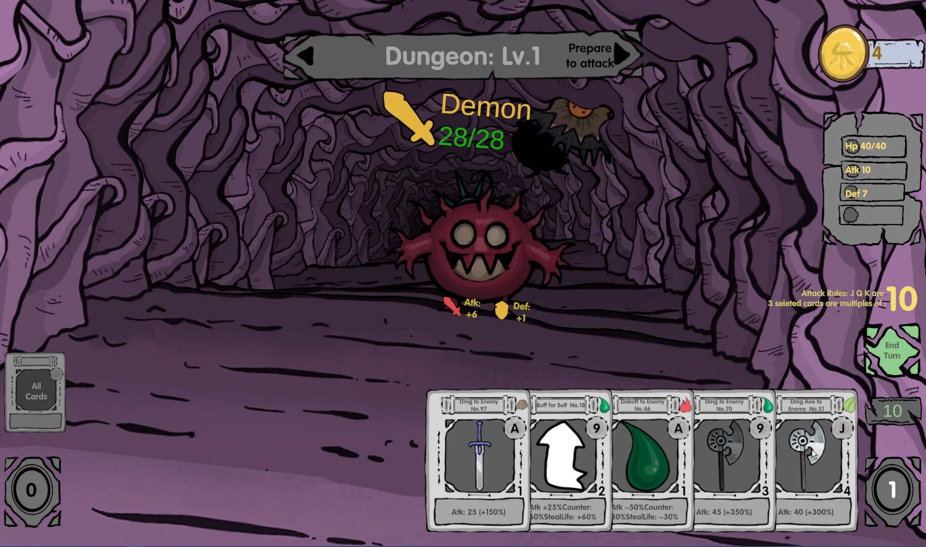 Изображение игры: Q Dungeon