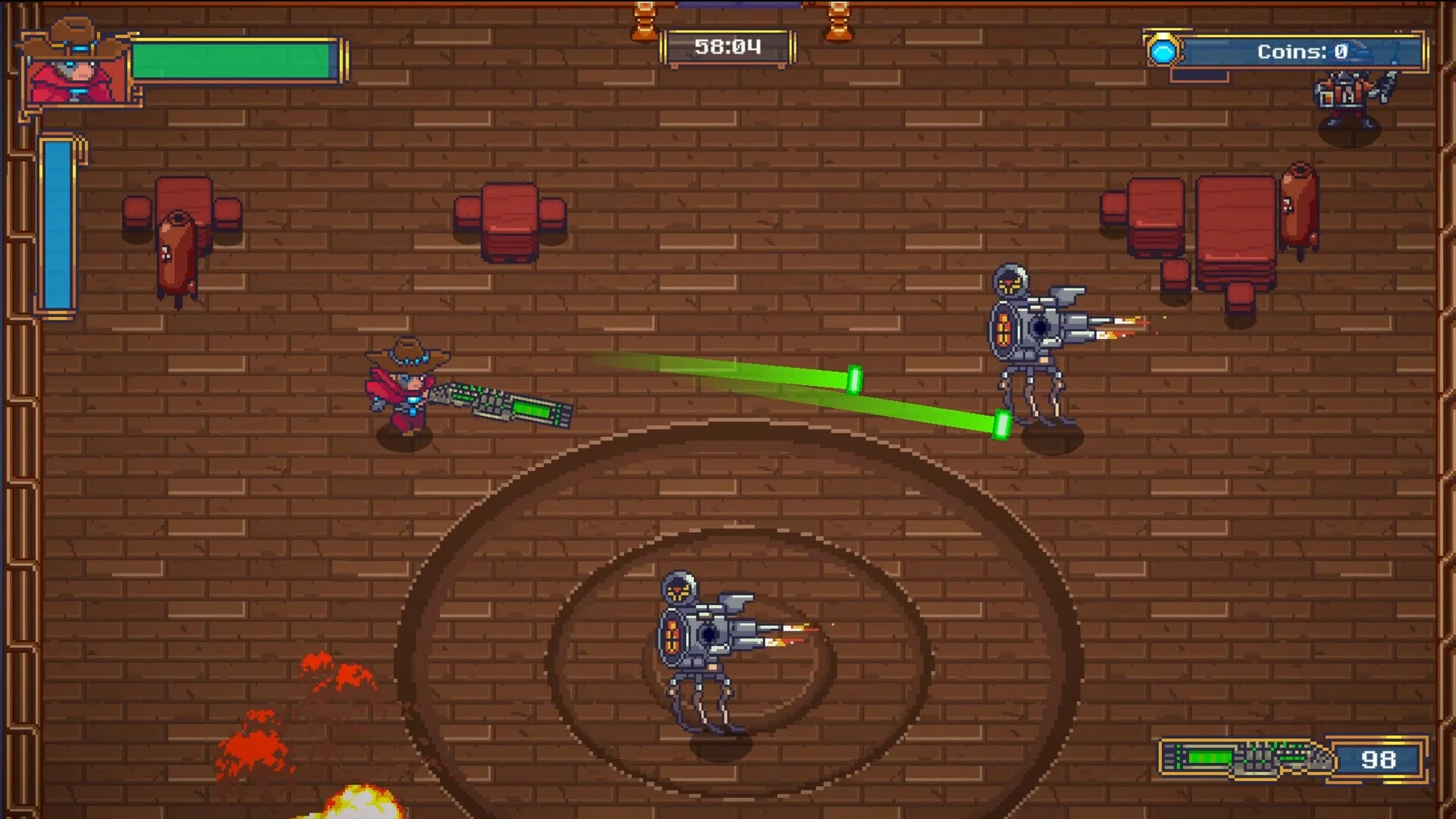 Изображение игры: The Legend of Cyber Cowboy