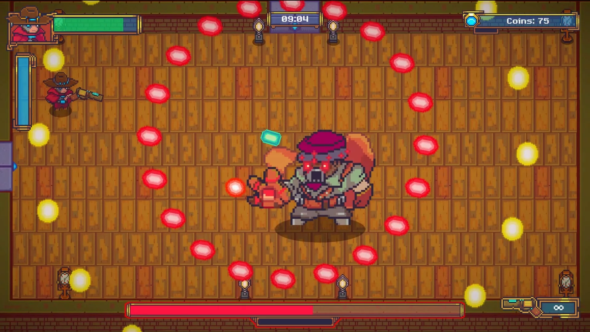 Изображение игры: The Legend of Cyber Cowboy