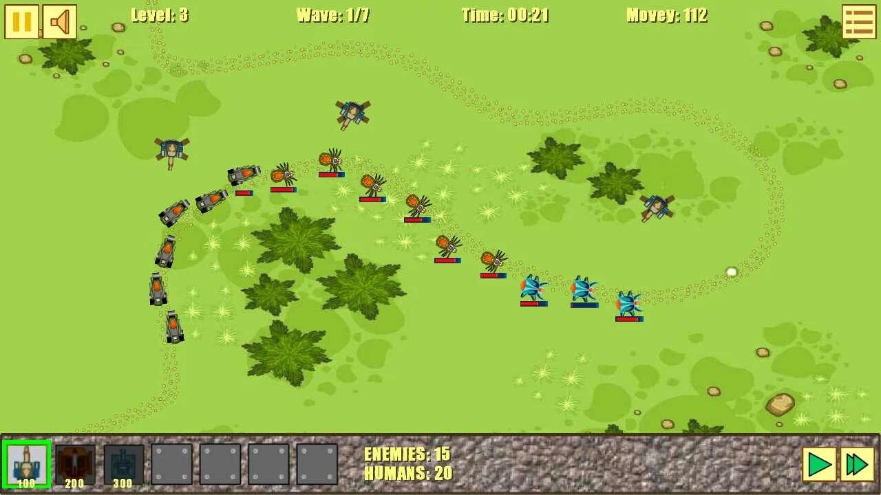 Изображение игры: Military Defense