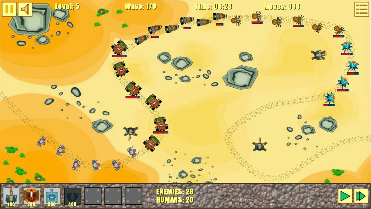 Изображение игры: Military Defense