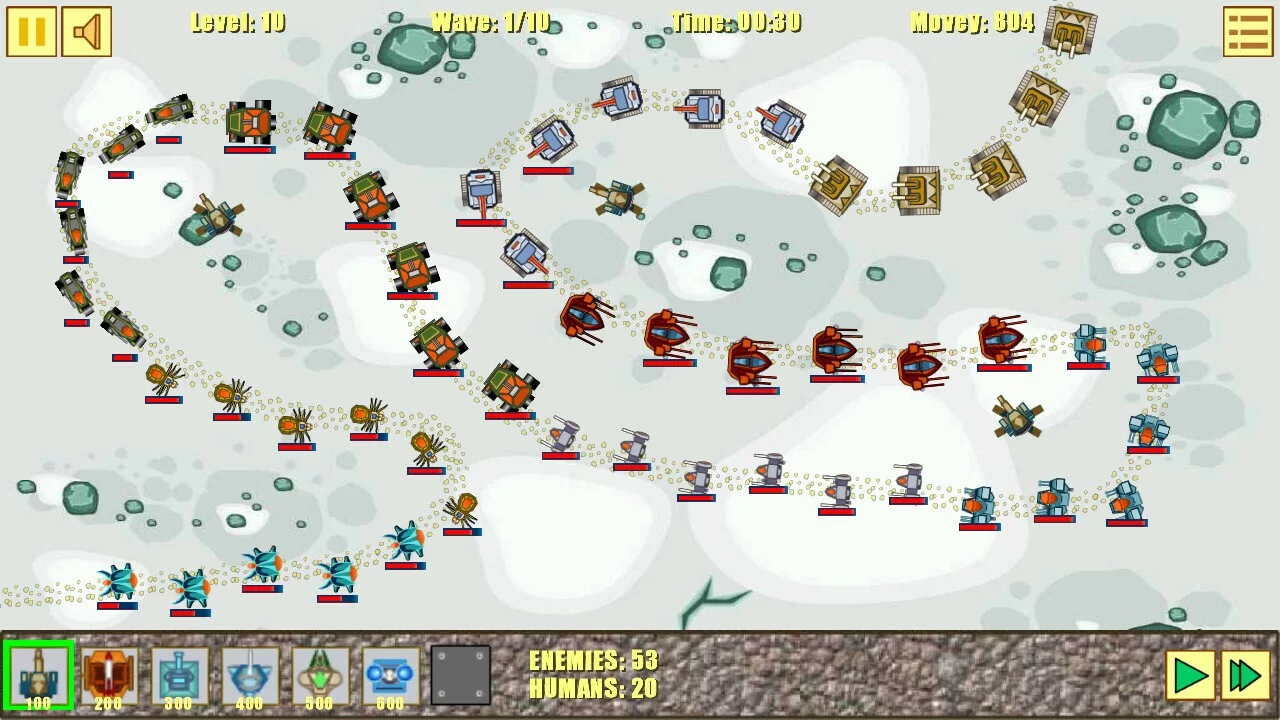 Изображение игры: Military Defense