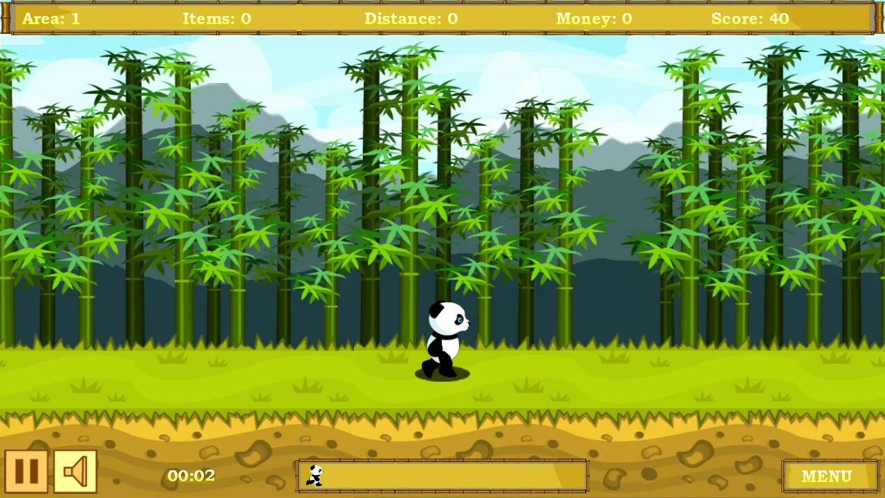 Изображение игры: Panda Runner