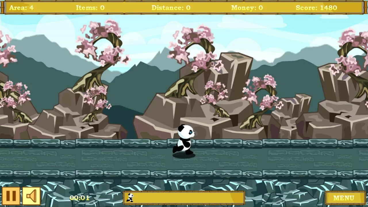 Изображение игры: Panda Runner