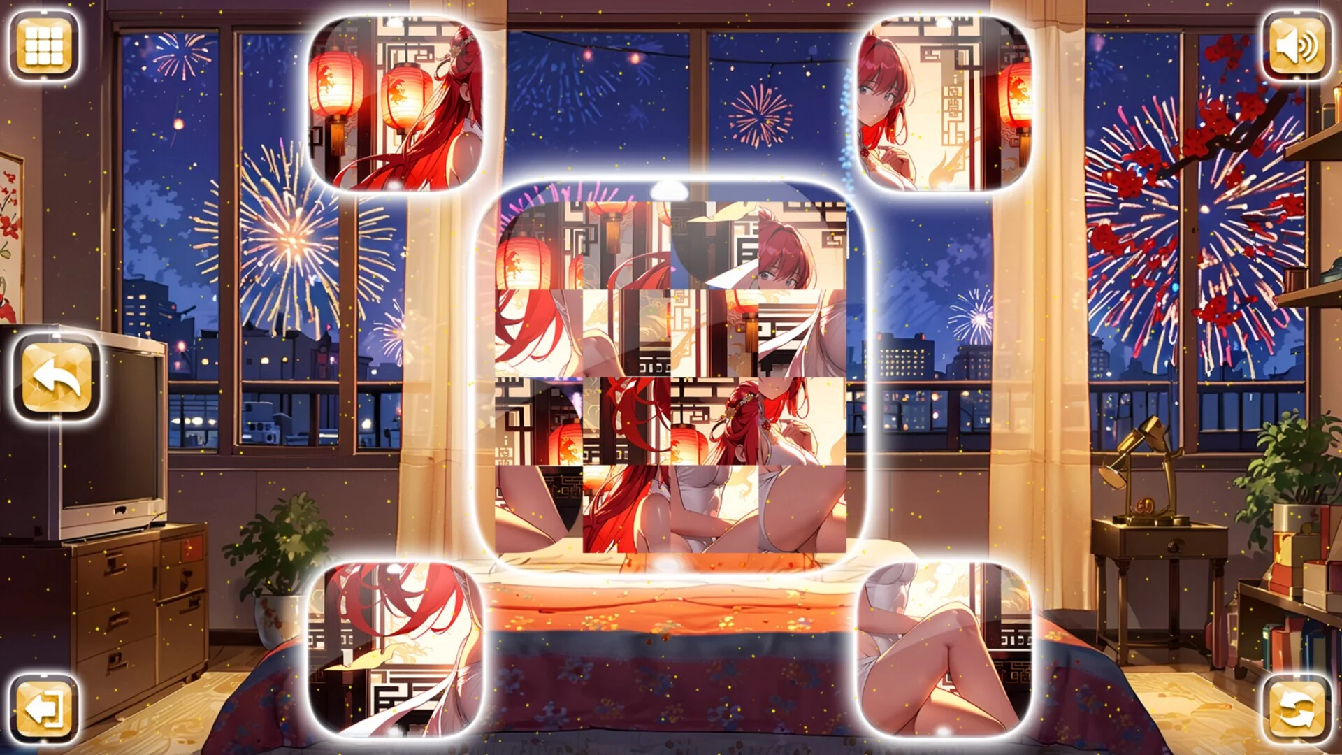 Изображение игры: Lovely Anime Puzzle: Lunar