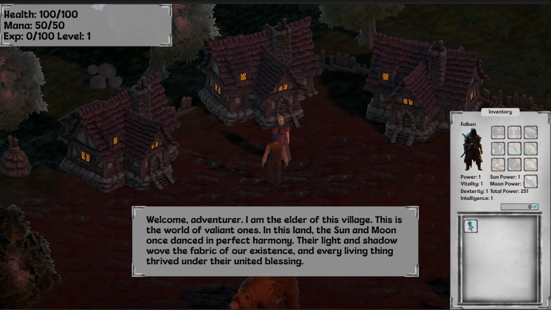 Изображение игры: Valient Worlds: Adventure of Falken