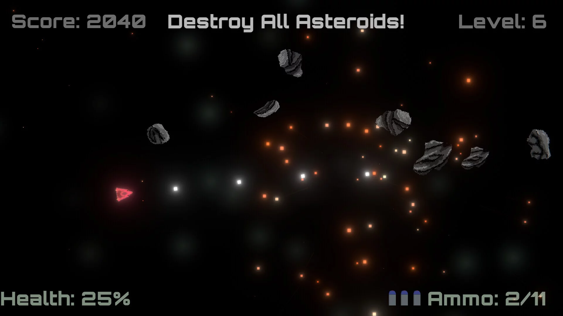 Изображение игры: Blasteroids (2024)
