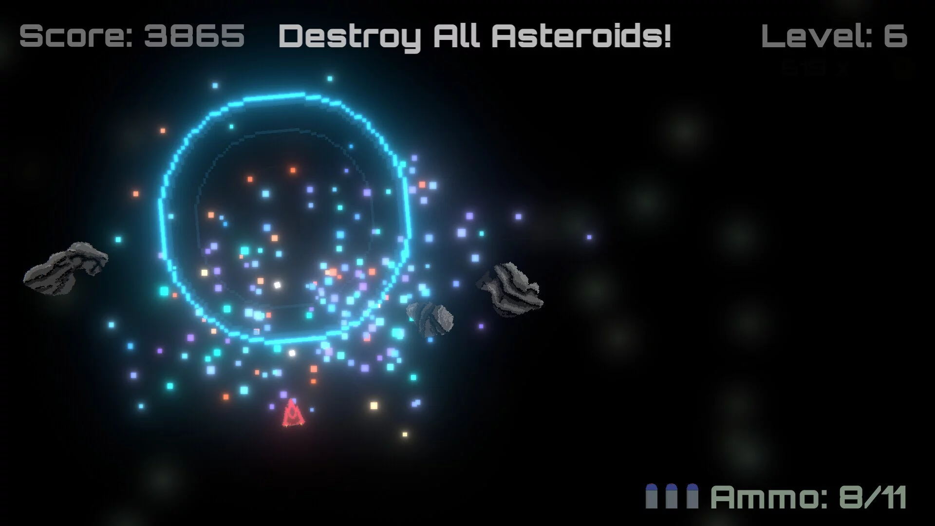 Изображение игры: Blasteroids (2024)