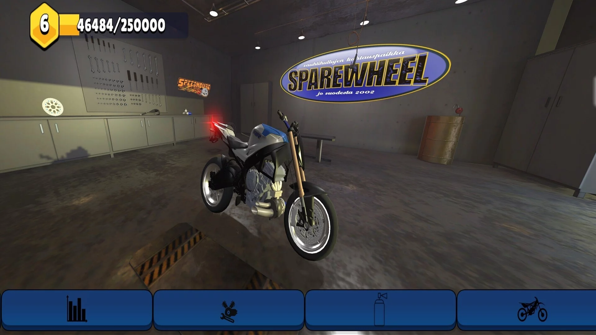 Изображение игры: Wheelie King 7 - Motorbike simulator 3D