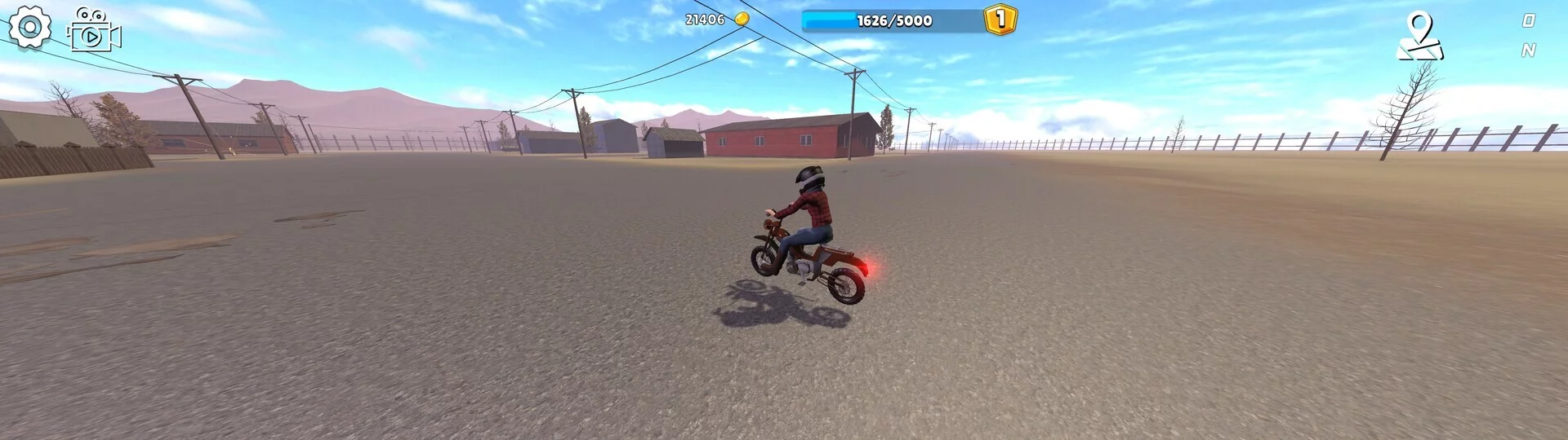 Изображение игры: Wheelie King 7 - Motorbike simulator 3D