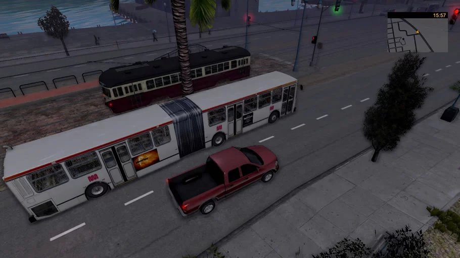 Изображение игры: Bus & Cable Car Simulator: San Francisco