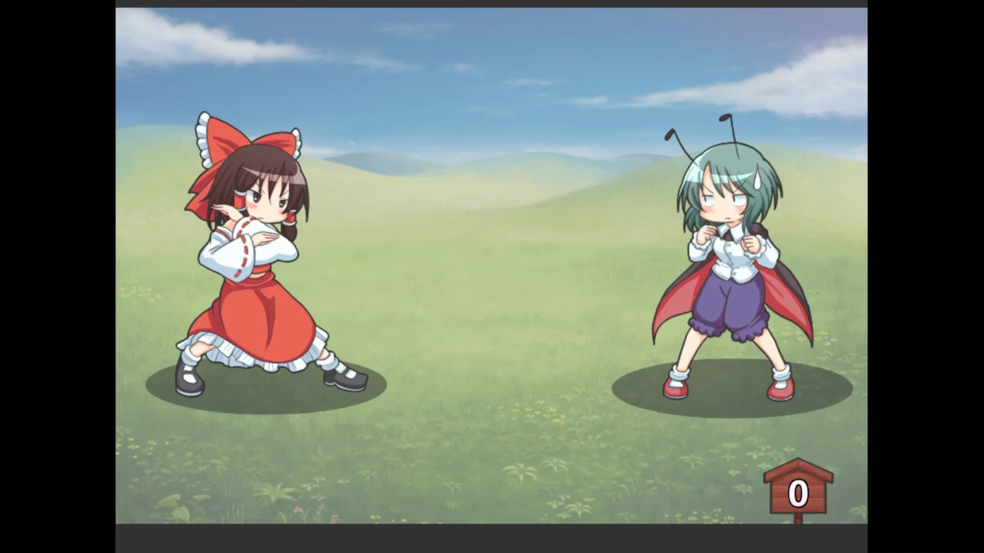 Изображение игры: 东方胖次争夺战 TouHou Pants Contest