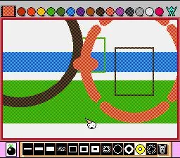 Изображение игры: Mario Paint