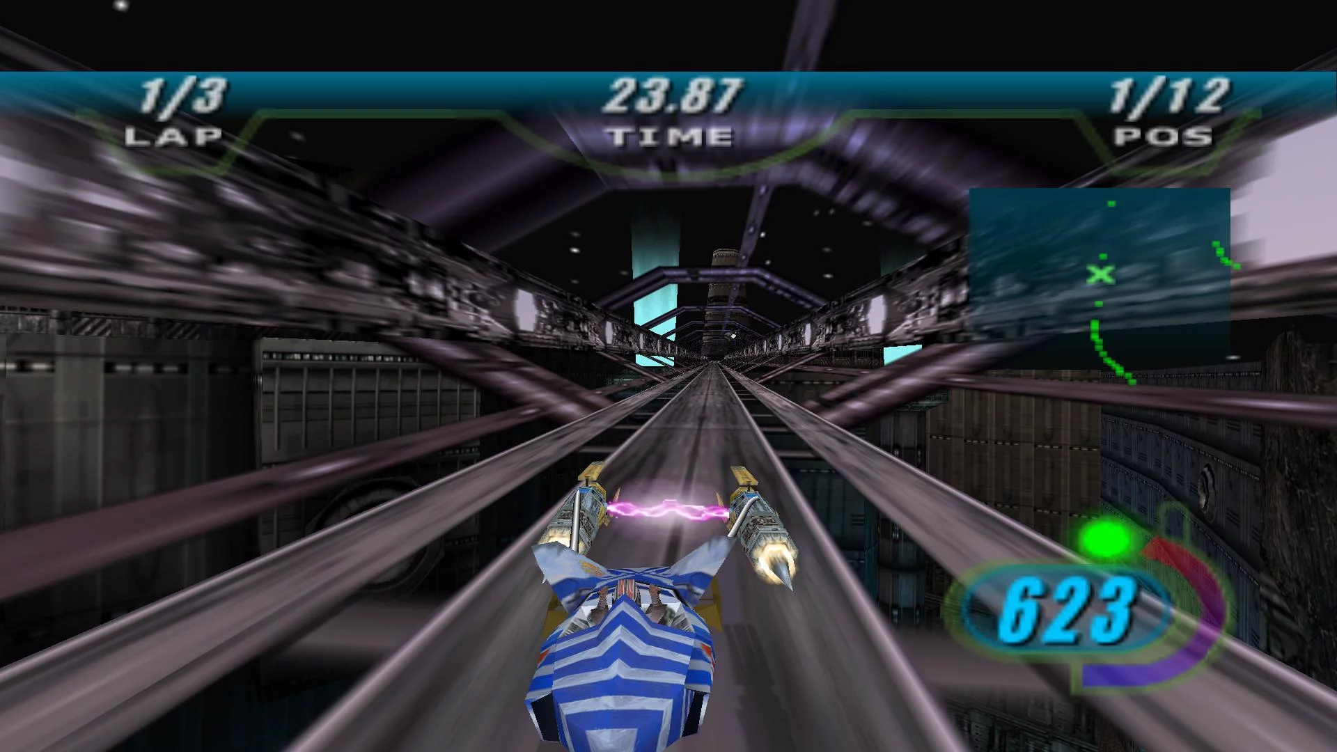 Изображение игры: STAR WARS Episode I Racer