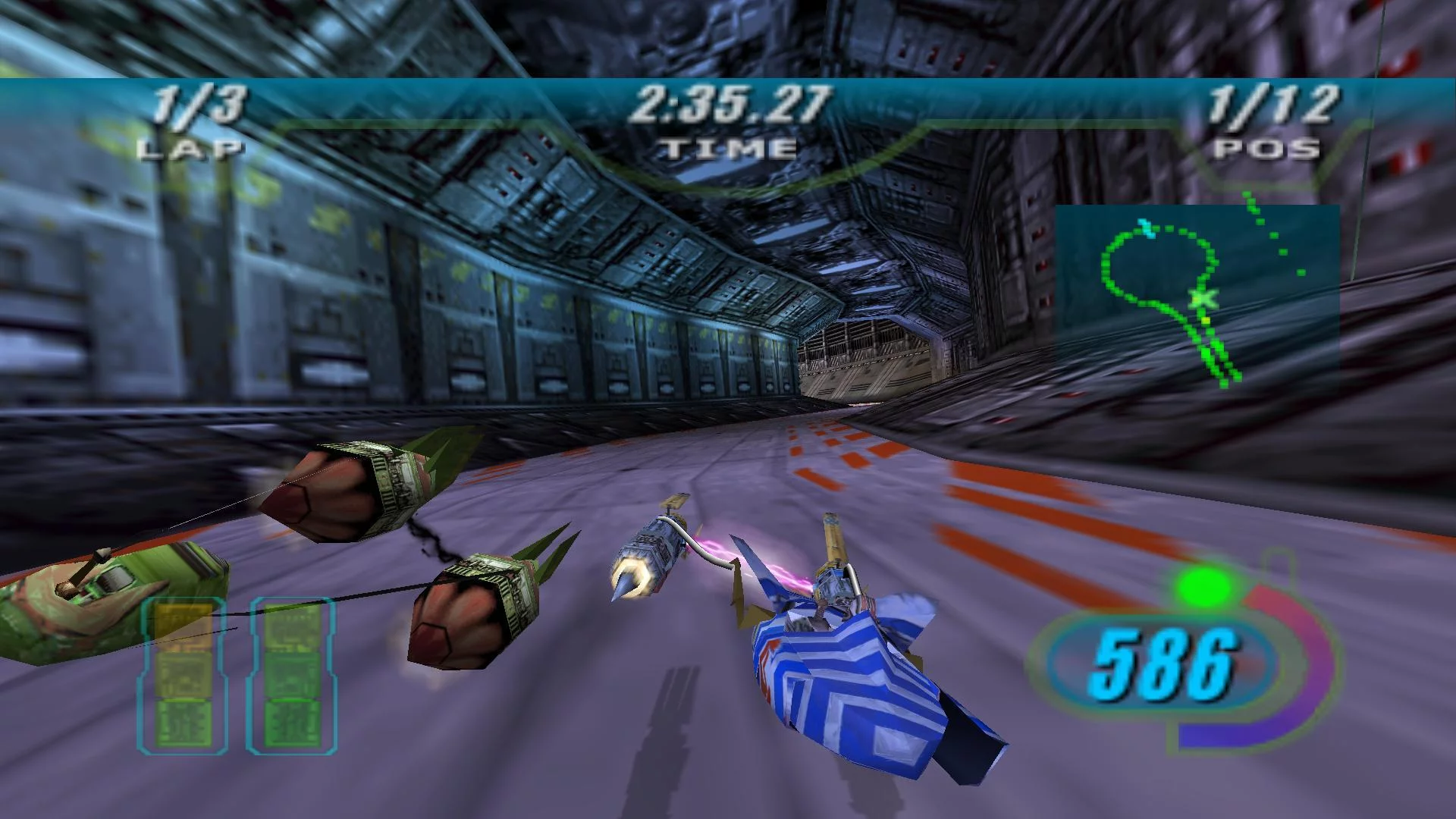 Изображение игры: STAR WARS Episode I Racer