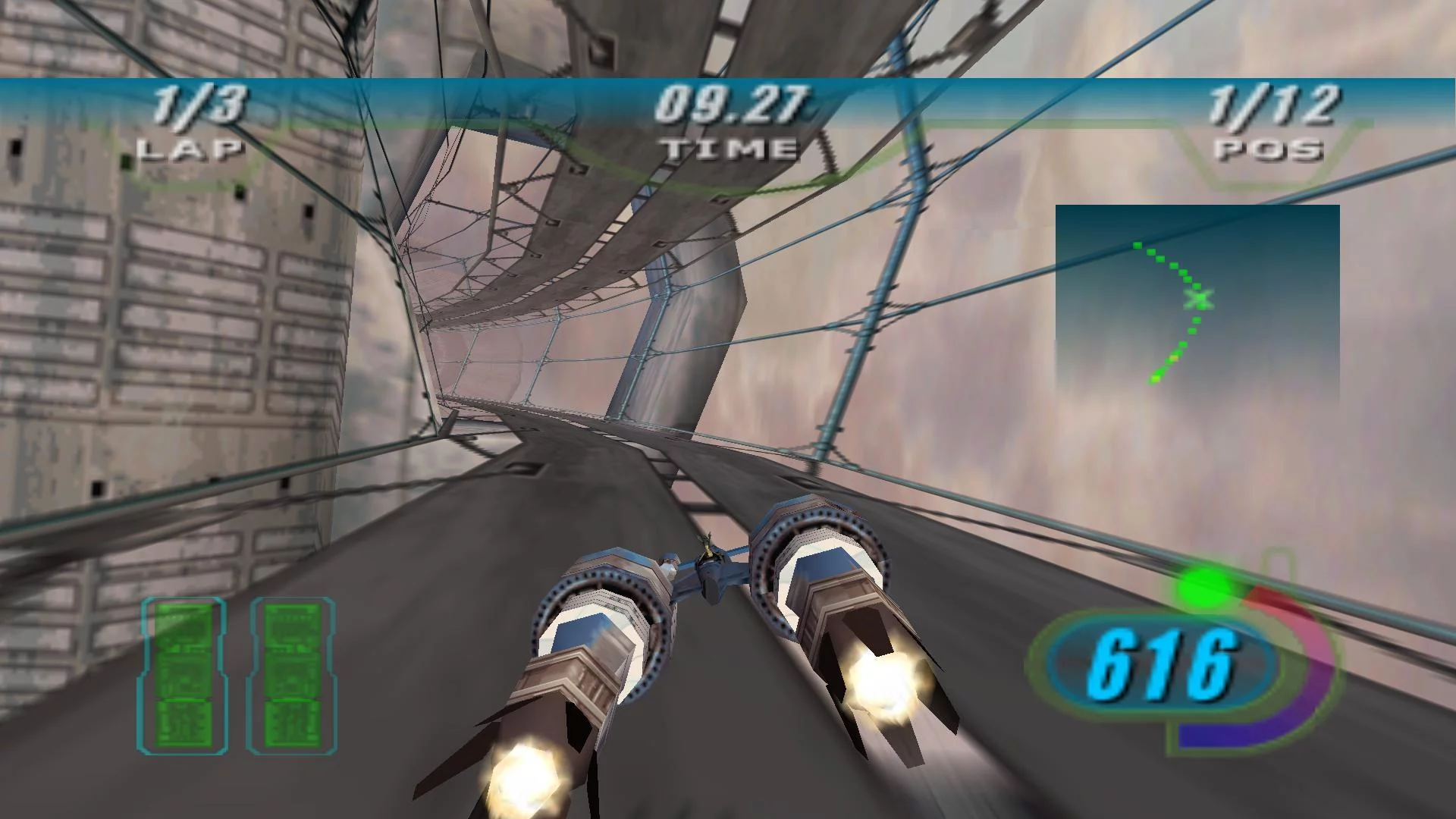 Изображение игры: STAR WARS Episode I Racer