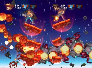 Изображение игры: Contra Rebirth