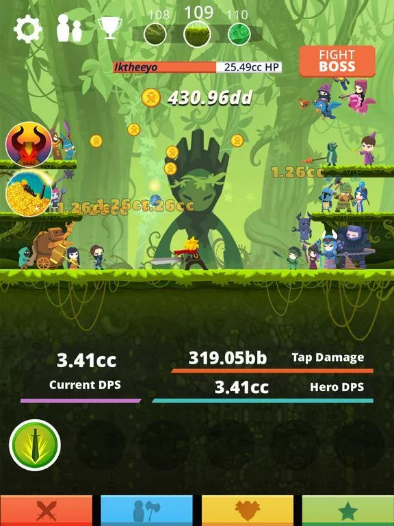 Изображение игры: Tap Titans