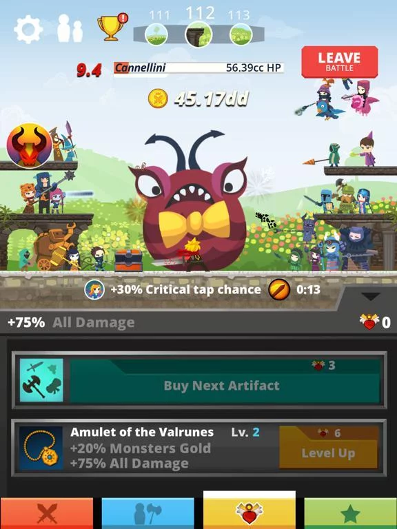 Изображение игры: Tap Titans