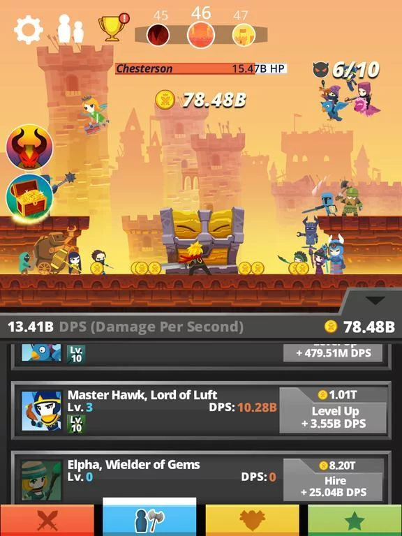 Изображение игры: Tap Titans