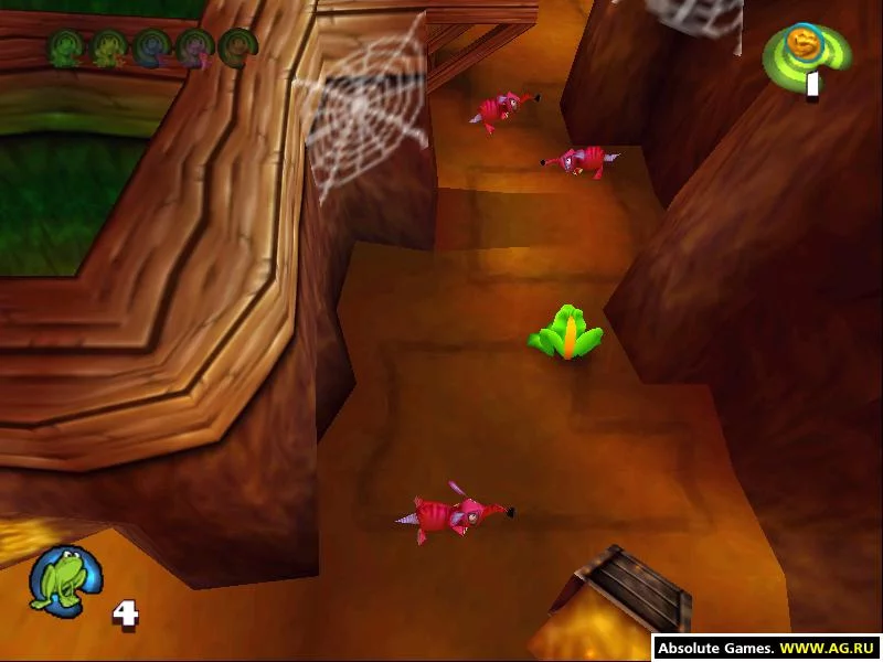 Изображение игры: Frogger 2: Swampy's Revenge