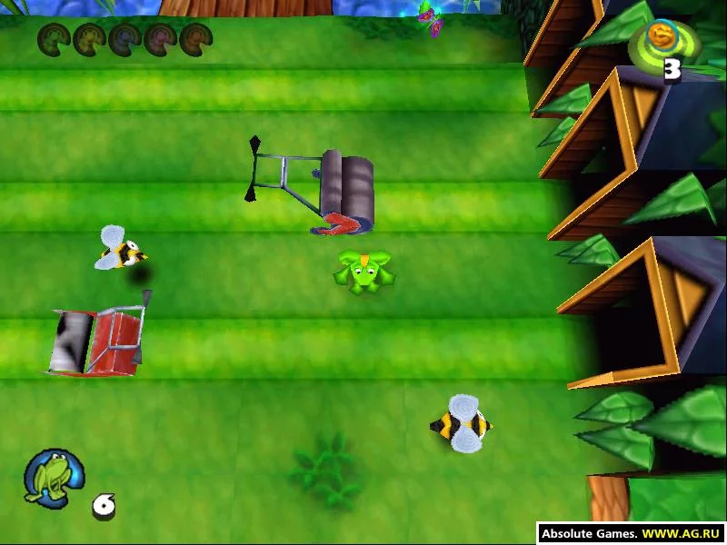 Изображение игры: Frogger 2: Swampy's Revenge
