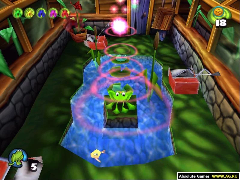 Изображение игры: Frogger 2: Swampy's Revenge