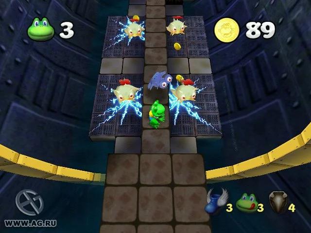 Изображение игры: Frogger Beyond