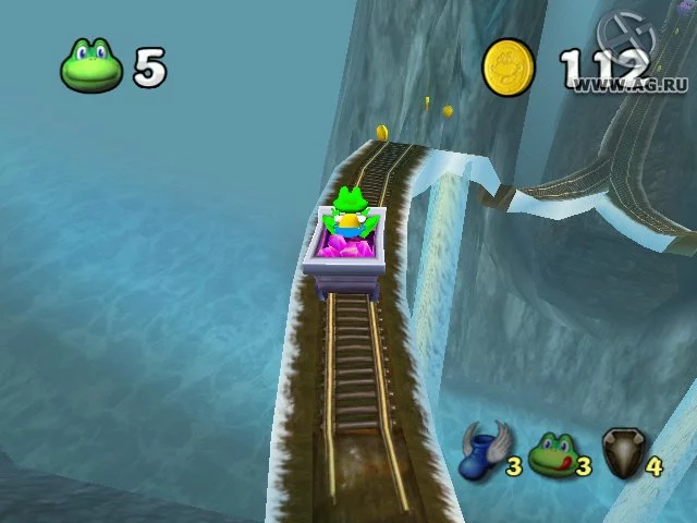 Изображение игры: Frogger Beyond